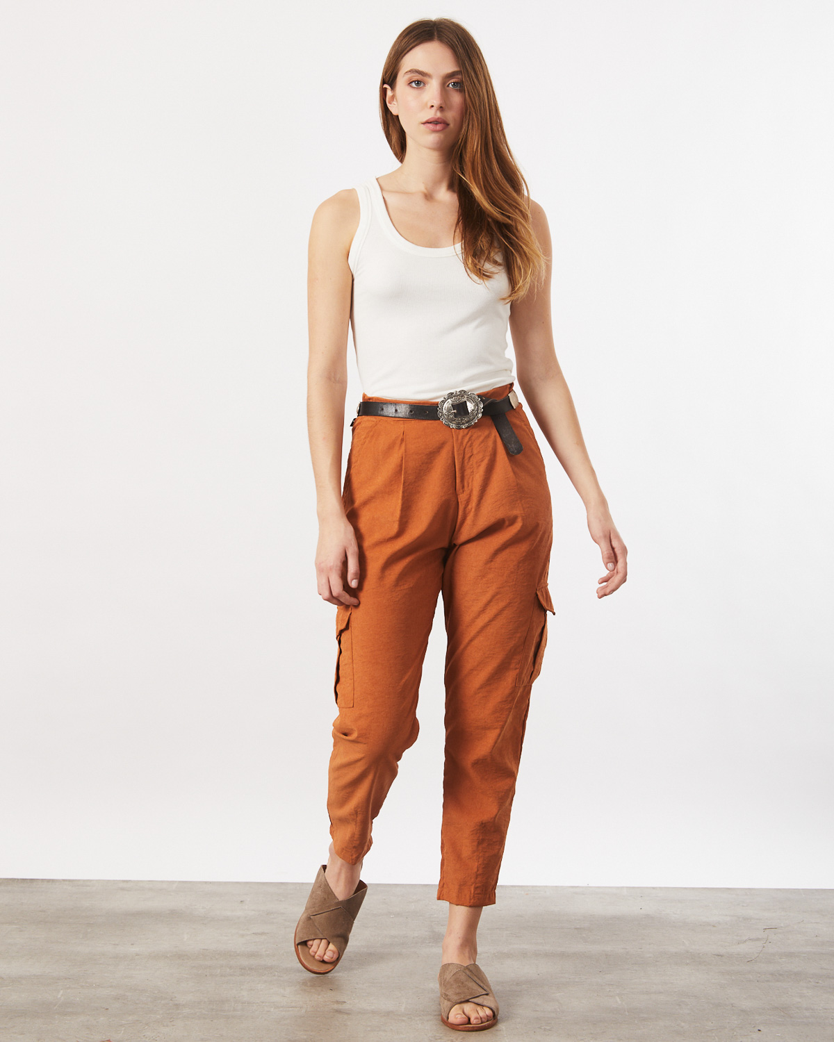 Pantalon cargo Jean liso – Sos Vos Jeans – Tienda Online